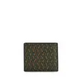 ETRO Pegaso-plaque paisley-print wallet - Green