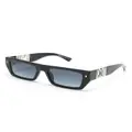 Dsquared2 Eyewear Icon rectangular-frame sunglasses - Black