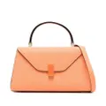 Valextra small Iside leather tote bag - Orange