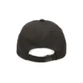 Bally logo-embroidered cotton baseball cap - Black