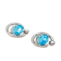 Marni crystal-embellished hoop earrings - Silver