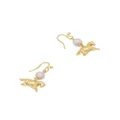 Marni horse-pendant drop earrings - Gold
