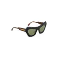 Marni Devil's Pool cat-eye sunglasses - Brown