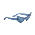 Marni Char Dham cat-eye sunglasses - Blue
