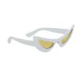 Marni Char Dham cat-eye sunglasses - White