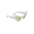 Marni Char Dham cat-eye sunglasses - White