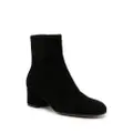 Gianvito Rossi Margaux 45mm suede ankle boots - Black