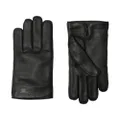 Burberry EKD-debossed leather gloves - Black
