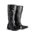 Balenciaga Biker leather boots - Black