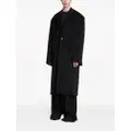 Balenciaga Skater tailored wool coat - Black