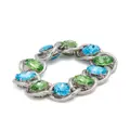Marni crystal-embellished chain bracelet - Silver