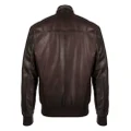 Dell'oglio leather bomber jacket - Brown