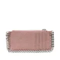 Stella McCartney Falabella chain-trim wallet - Pink