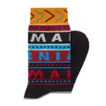 Marni logo-intarsia socks - Black