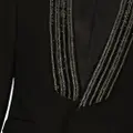 Dolce & Gabbana sequin-embellished single-breasted blazer - Black