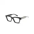 Valentino Eyewear Y-Essential square-frame glasses - Black