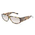 MISSONI EYEWEAR D-frame tortoiseshell-effect sunglasses - Brown