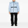Duvetica Alloro belted puffer jacket - Blue
