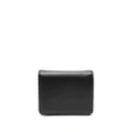 Love Moschino logo-plaque bi-fold wallet - Black
