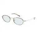 Oliver Peoples Sidell round-frame sunglasses - Gold