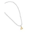 Marni charm-detail crystal necklace - Gold