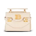 Balmain mini B-Buzz 12 leather handbag - Neutrals