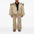 Ferragamo classic-hood padded jacket - Neutrals