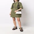Love Moschino zip-up cotton-blend dress - Green
