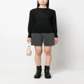 Calvin Klein fine-knit wool jumper - Black