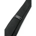 Versace Barocco silk tie - Black