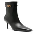 Versace Medusa 85mm leather boots - Black