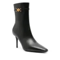 Versace Medusa 85mm leather boots - Black