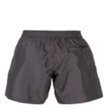 Versace reversible Barocco-print swim shorts - Grey