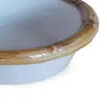 Les-Ottomans Bamboo ceramic starter bowls (set of two) - White