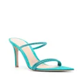 Gianvito Rossi Cannes 105mm mules - Blue