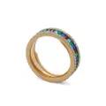 Kenneth Jay Lane crystal-embellished bangle bracelet - Gold