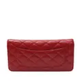 CHANEL Pre-Owned 2014 Wallet-on-chain - Red
