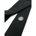 Versace Barocco silk tie - Black