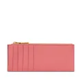 ETRO Pegaso leather cardholder - Pink