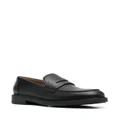Gianvito Rossi leather penny loafers - Black