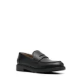 Gianvito Rossi leather penny loafers - Black