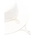 Jil Sander turn-up brim cotton sun hat - Neutrals