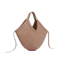 Mansur Gavriel small leather shoulder bag - Brown