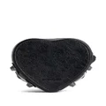 Balenciaga Le Cagole Heart leather clutch bag - Black