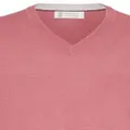 Brunello Cucinelli V-neck fine-knit cashmere jumper - Red