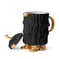 L'Objet Haas Djuna coffee and tea pot - Black
