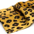 L'Objet leopard-print table runner - Yellow