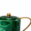 L'Objet Malachite porcelain teapot - Green