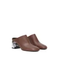 3.1 Phillip Lim ID 65mm leather mules - Brown