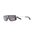 Philipp Plein square-frame sunglasses - Black